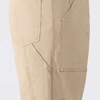 Pantalon “PAUL” en Lin et Coton : Beige