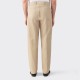 Pantalon “PAUL” en Lin et Coton : Beige