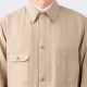 “JACKSON”  Linen & Cotton Jacket : Beige