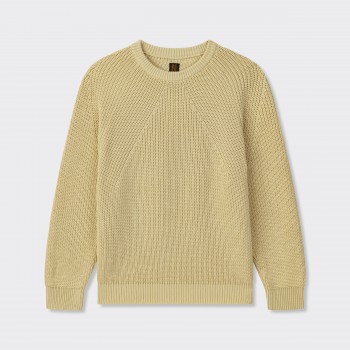 Batoner : Pull Col Rond "Signature" en Coton