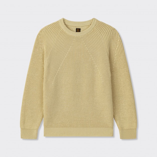 Batoner : Pull Col Rond "Signature" en Coton