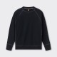 Sweatshirt Col Rond "Jumberca" : Noir