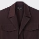 Veste « Smock » en Coton : Marron