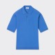Short Sleeves Cotton Polo Shirt : Royal Blue