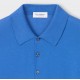 Short Sleeves Cotton Polo Shirt : Royal Blue