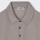 John Smedley : Short Sleeves Cotton Polo Shirt : Greige