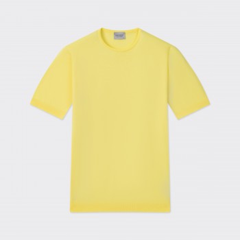 T-Shirt Coton : Jaune Citron