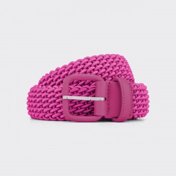 L'Aiglon : Ceinture Tréssée : Fuschia 