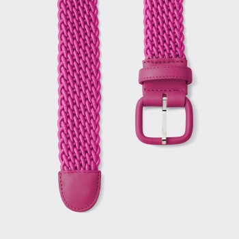 L'Aiglon : Ceinture Tréssée : Fuschia 