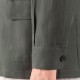 French Linen Teba Jacket : Olive Green