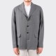French Linen Teba Jacket : Dove Grey