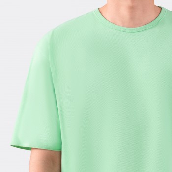 Arpenteur : Rachel Fabric “Pontus” T-shirt : Lime Green