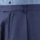 Arpenteur : "Page" Cotton Denim Short : Indigo