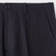 Linen "Fox P" Trousers : Black