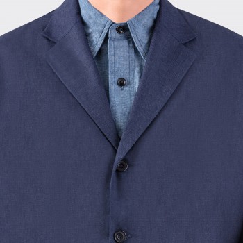 Arpenteur : "Sport" Cotton Denim Jacket : Indigo