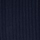 Knee-Lenght Lisle Cotton Socks : Navy