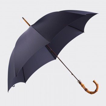 Parapluie Bamboo: Bleu Foncé