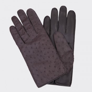 MTO - Ostrich Gloves : Brown