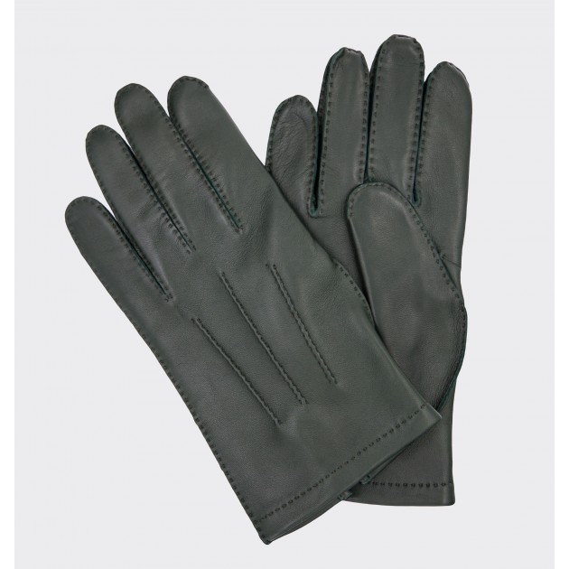 Gants Agneau Glacé : Vert Anglais