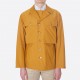 “VERNON” Twill Jersey Field Jacket : Saffron