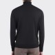 Pull Col Roulé Laine Mérinos : Noir