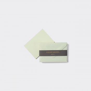Cartes Et Enveloppes Assorties Petit Format : Pistache