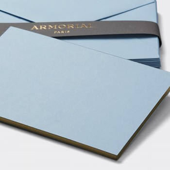 Cartes Et Enveloppes Assorties : Bleu Azur