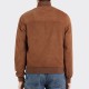 Blouson A-1 Suede : Marron Clair