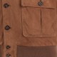 Blouson A-1 Suede : Marron Clair