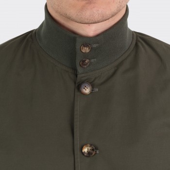 Blouson A-1 Coton Déperlant : Olive