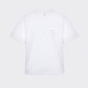 T-shirt Poche : Blanc 
