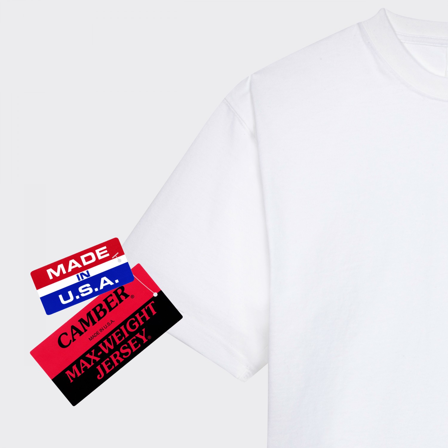 Camber USA : Pocket T-shirt : White