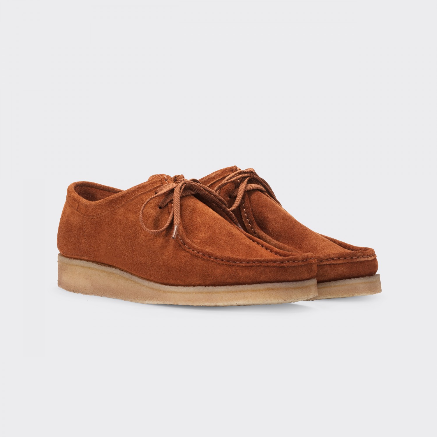 Barnes : Original “Wallabees” : Tobacco