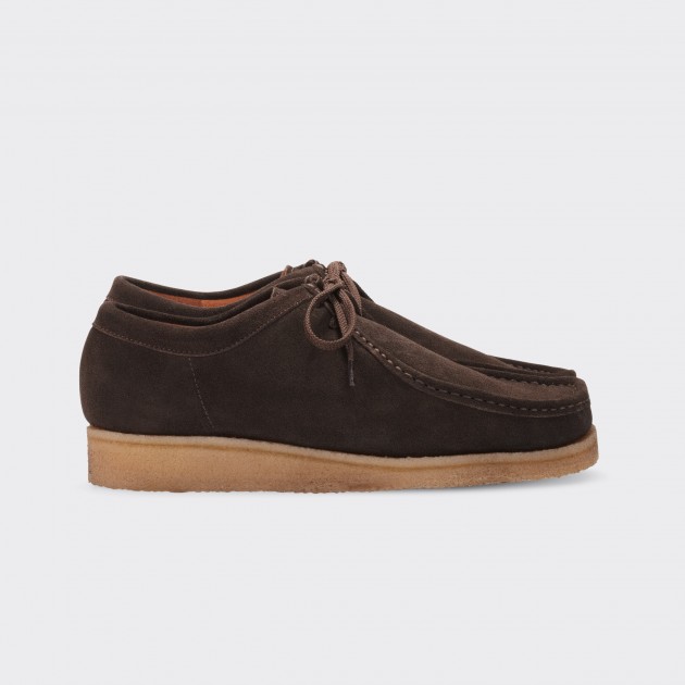 Wallabees Suede : Marron foncé