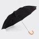Parapluie Télescopique Bambou : Noir