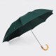 Parapluie Télescopique Bambou : Vert Foncé