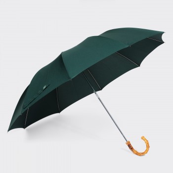 Whangee Telescopic Umbrella : Dark Green