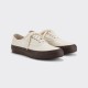 Oxford Shoe : Ecru/Brown