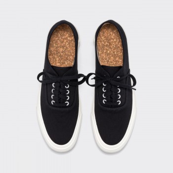 Chaussures de Sport “Oxford”: Noir/Blanc