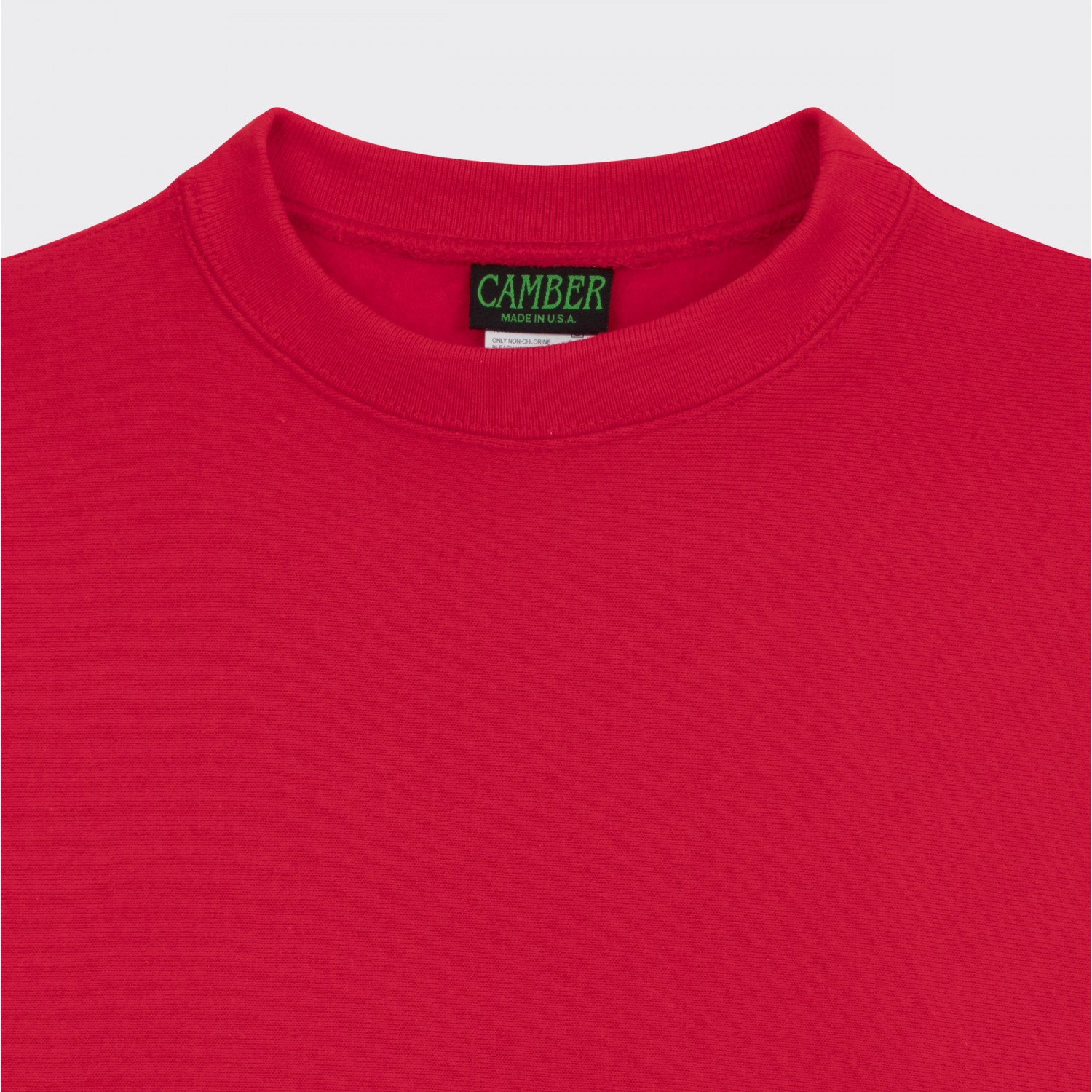 Camber USA : Crewneck Sweatshirt : Red