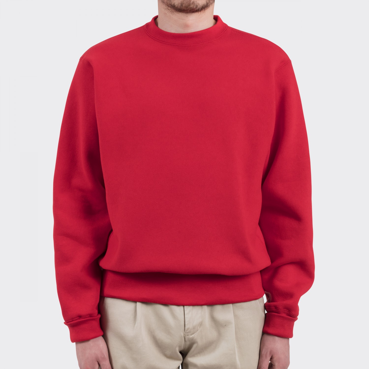 Camber Cross Knit Crew Neck Sweatshirt