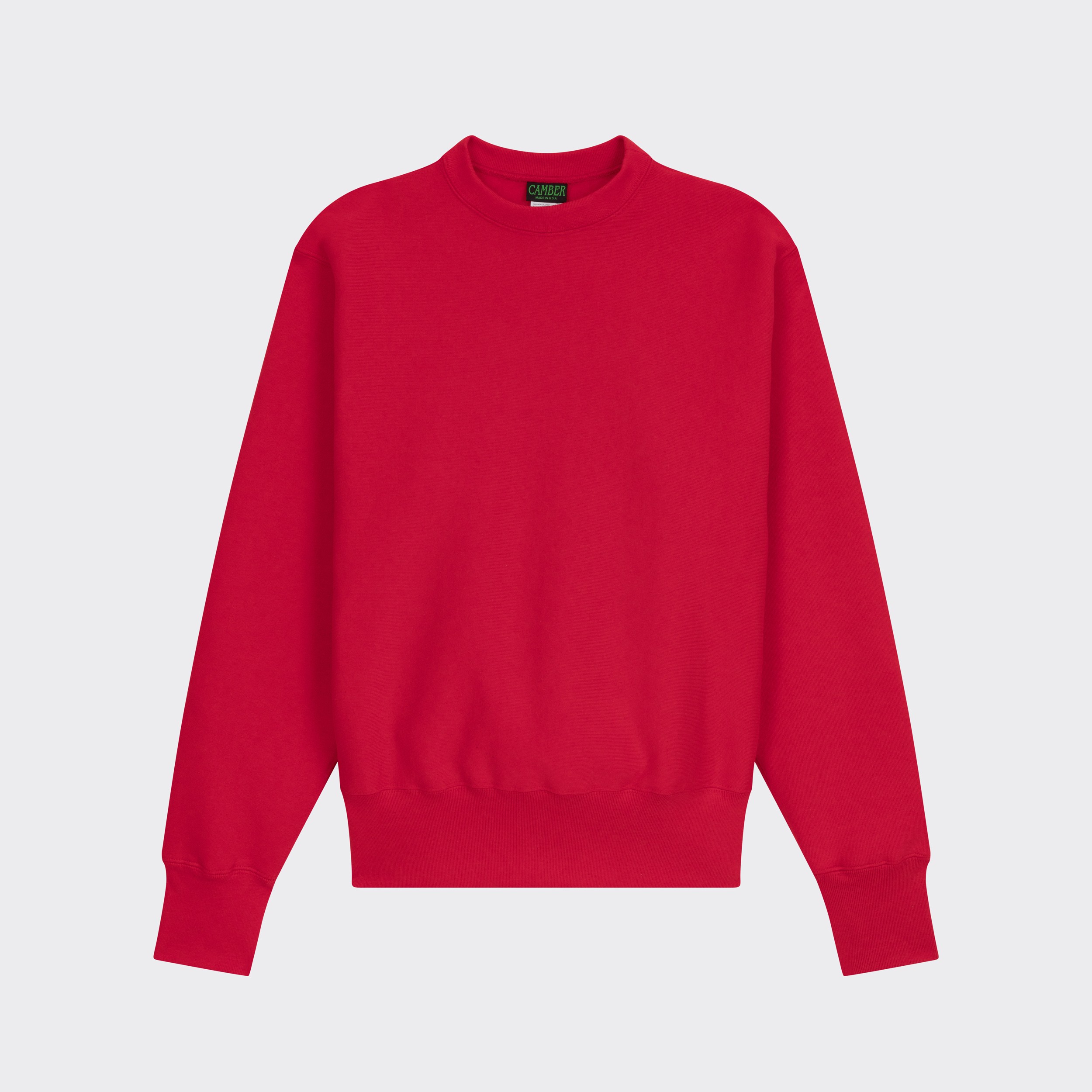 Camber Cross Knit Crew Neck Sweatshirt