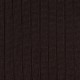 Chaussettes Mi-Bas Fil d'Écosse Uni : Marron