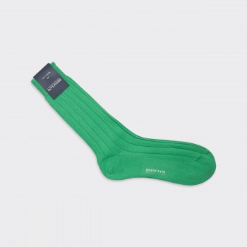 Chaussettes Courtes Coton: Vert Menthe
