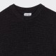 Pull Col Rond : Gris Foncé 