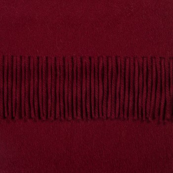 Écharpe Lambswool et Angora : Bordeaux
