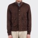 Blouson A-1 Suede : Marron Foncé