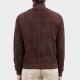 Blouson A-1 Suede : Marron Foncé