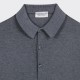 Polo Manches Courtes Coton : Gris