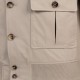 Blouson A-1 Coton Déperlant : Beige